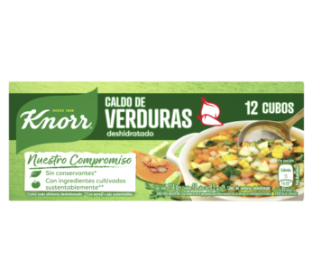 KNORR caldo verdura x12Un.