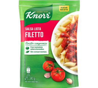 KNORR salsa filetto doypack x340g