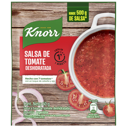 KNORR salsa tomate deshidratada x60g