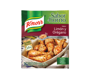 KNORR sazon con limon y oregano x21g