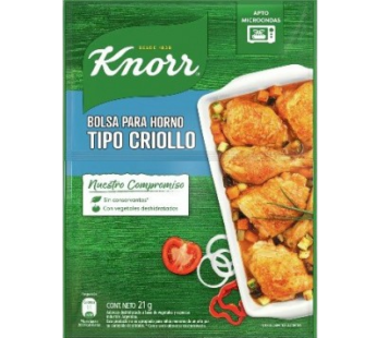 KNORR sazon pollo criollo x21g