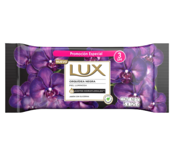 LUX jabon tocador orquideas 3×120/125g