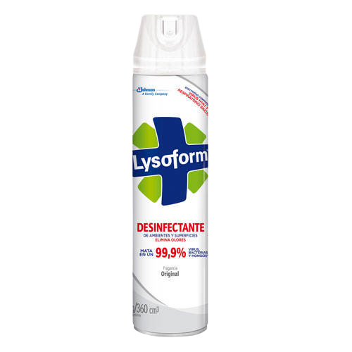 LYSOFORM desodorante aerosol clasico x380cc