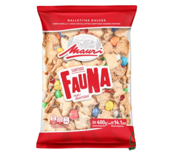 MAURI galletita fauna x400g