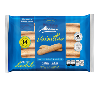 MAURI vainillas x160g