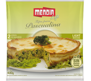 MENDIA pascualina light x400g