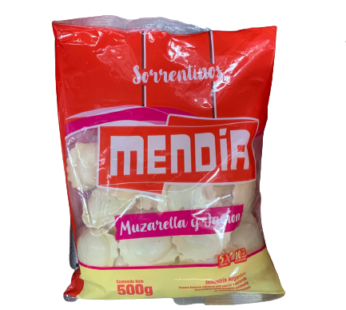 MENDIA sorrentino muzzarella y jamon x500g