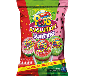 MR.POPS chupetin evolution surtido x24Un.