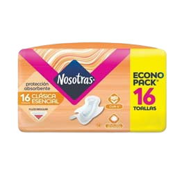 NOSOTRAS toalla esencial x16Un.