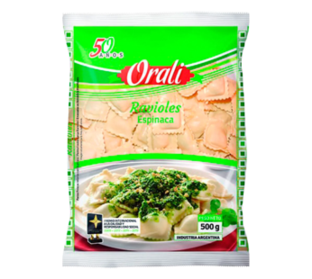 ORALI ravioles de espinaca x1Kg