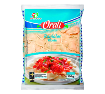 ORALI ravioles ricota x454g