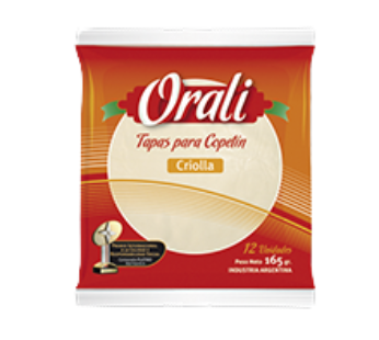 ORALI tapa copetin x165g