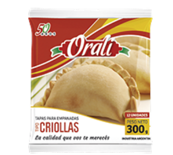 ORALI tapas empanada criollas x12Un.