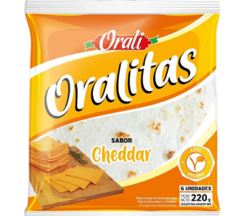 ORALI tortilla cheddar x6Un.