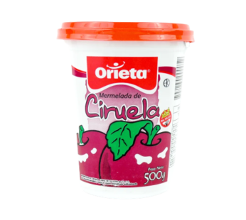 ORIETA mermelada ciruela pote x500g