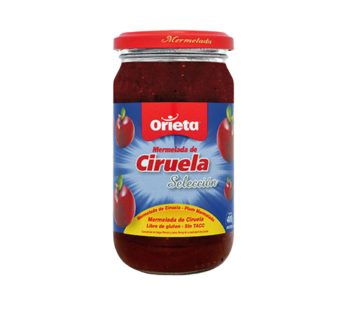 ORIETA mermelada ciruela x400g