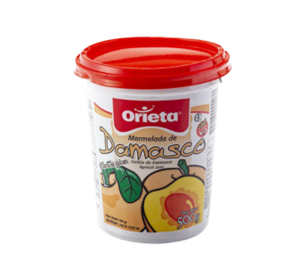 ORIETA mermelada damasco pote x500g