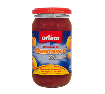 ORIETA mermelada damasco x400g