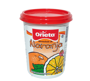 ORIETA mermelada naranja pote x500g