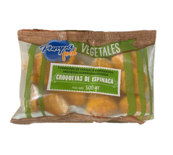 PAMPA FOOD croquetas espinaca x500g