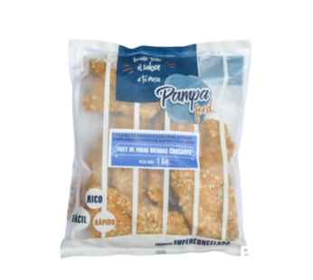 PAMPA FOOD filet merluza rebozado finas hierbas x800g