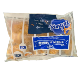 PAMPA FOOD formitas merluza x500g