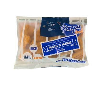 PAMPA FOOD nuggets merluza x500g