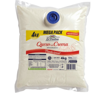 PAULINA queso crema x4Kg