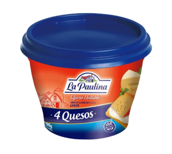 PAULINA queso untable 4 quesos x190g