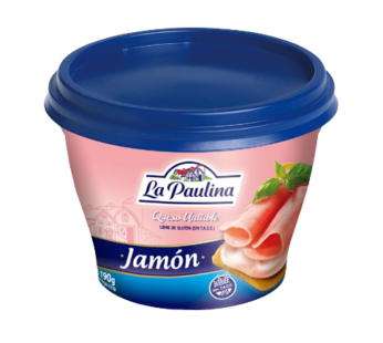 PAULINA queso untable jamon x190g