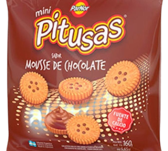 PITUSAS galletita mousse x160g