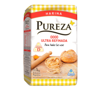 PUREZA harina 0000 ultrafina x1Kg