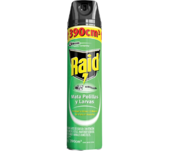 RAID insecticida polillas x390cc