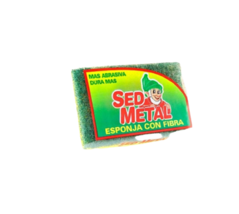 SED METAL esponja con fibra