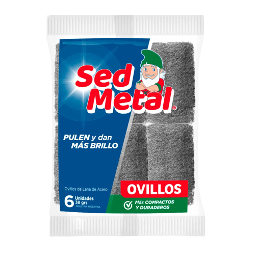 SED METAL ovillitos 6Un. x38g