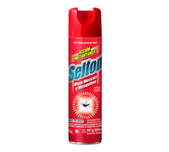 SELTON insecticida matamoscas/mosquitos rojo x360cc