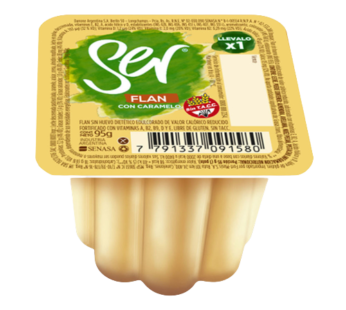 SER flan vainilla x95g