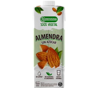 SERENISIMA leche almendras sin azucar x1Lt