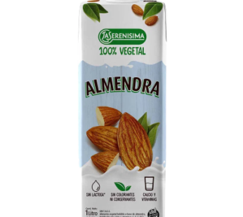 SERENISIMA leche almendras x1Lt