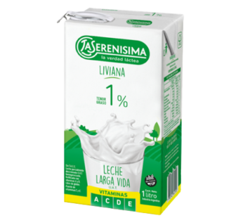 SERENISIMA leche larga vida descremada x1Lt