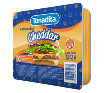 TONADITA queso feteado cheddar x10Un.