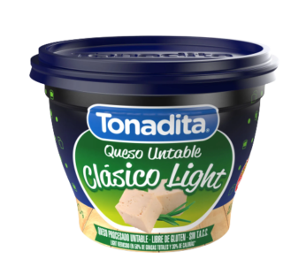 TONADITA queso untable clasico light x180g