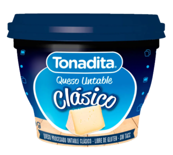 TONADITA queso untable clasico x180g