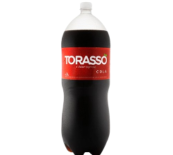 TORASSO gaseosa cola x2,25Lt