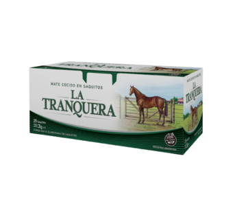 TRANQUERA mate cocido sin ensobrar x25 saquitos