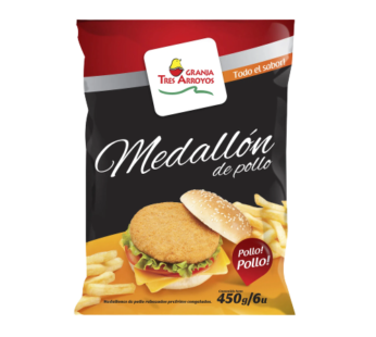 TRES ARROYOS medallon rebozado x1Kg