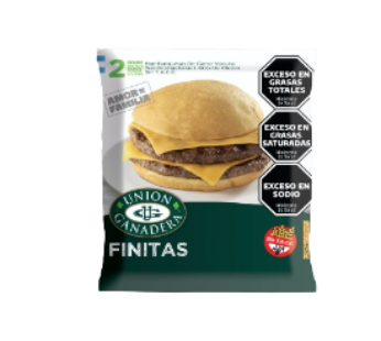 UNION GANADERA hamburguesa finita 2Un. x55g