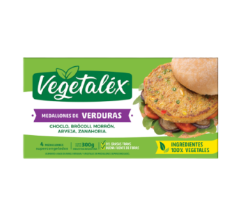 VEGETALEX medallones verdura x4Un.