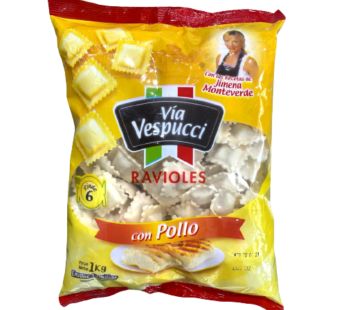 VIA VESPUCCI ravioles pollo x1Kg