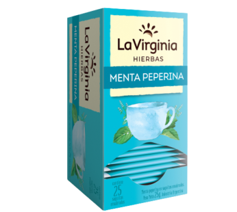 VIRGINIA te menta con peperina x25 saquitos